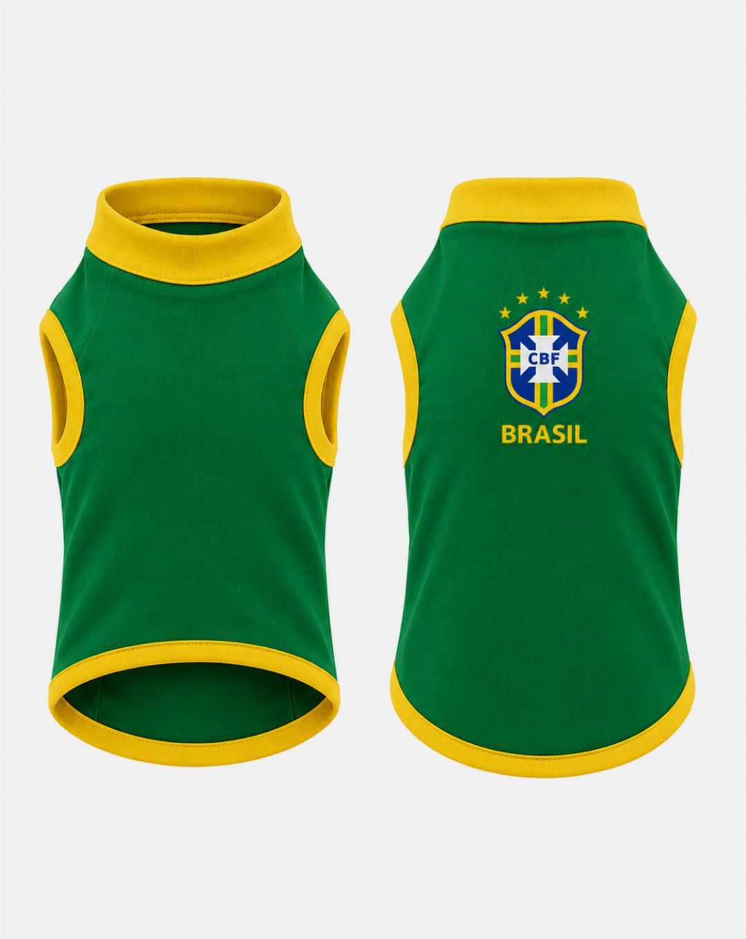 Camisa Brasil Verde para Cachorro